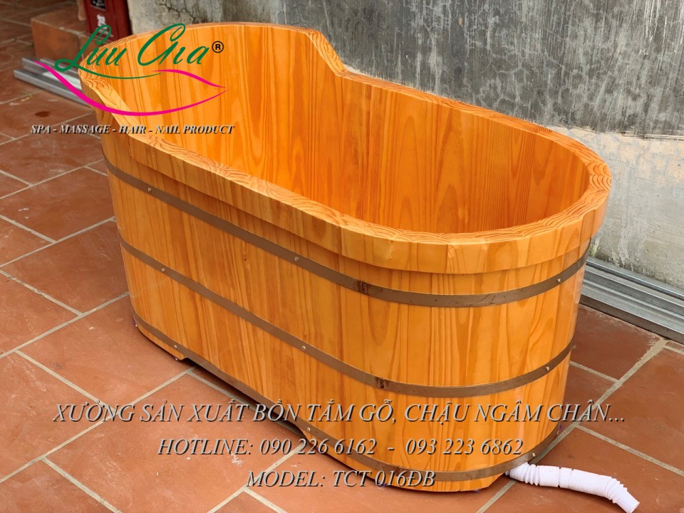 Bồn tắm gỗ tự nhiên cao cấp tại sầm sơn, thanh hoá