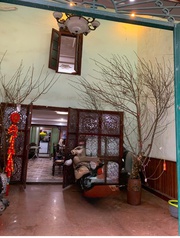 mặt sàn tầng 1 chia 3 gian 