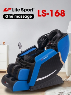 Ghế massage Life Sport LS-168 cao cấp nhiều chức năng hiện đại 