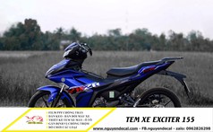 Top 12 mẫu tem xe exciter 155 nhiều người sử dụng nhất năm 2022 