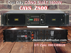 Cục đẩy CAVS Z800 công suất lớn đến 1600W hàng chính hãng giá tầm trung 