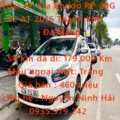 Loại xe: kia rondo rp 20g e2 at 2016 