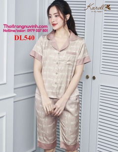 Pijama nữ tay ngắn quần ngắn 