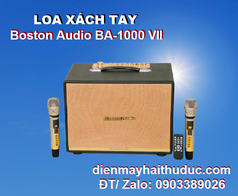 Loa xách tay Boston Audio BA-9999 VII hàng xịn chính hãng Boston VN 