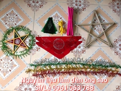 Cung Cấp Nguyên Liệu Làm Đèn Ông Sao Trung Thu 