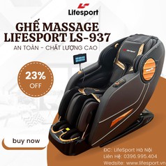 Ghế Massage LifeSport LS-937   An toàn - Chất lượng cao 