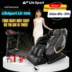 Mua Ghế Massage LifeSport LS-599   Tặng Máy Chạy Bộ 