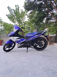 Bán nhanh moto yamaha ex 150 màu xanh 