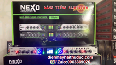 Nâng tiếng Karaoke Nexo 668Plus mẫu mới hỗ trợ Bluetooth 
