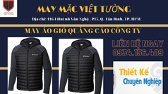 Xưởng may áo gió áo khoác công ty số lượng lớn 