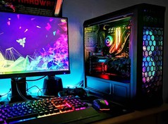 Bán buôn, bán lẻ QUẠT THÔNG GIÓ LED RGB 7 màu cho máy tính, số lượng lớn đủ chủng loại...