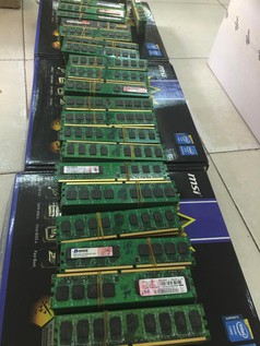 Kho RAM đủ chủng loại DDR4, DDR3, DDR2, dung lượng từ 1G - 16G 