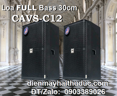 Loa CAVS C12 Loa Full bass 30cm giá đẹp tại Điện Máy Hải Thủ Đức 