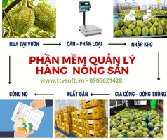 Phần mềm quản lý kinh doanh nông sản 