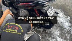 Báo giá vệ sinh nồi xe tay ga Honda: Tiết kiệm chi phí cho xe của bạn 