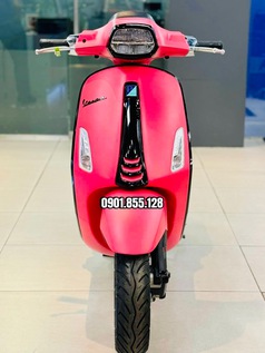 Vespa Sprint Hồng Matte Cực Yêu 