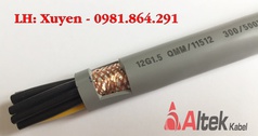 Dây cáp điện đồng mềm 12x0.5mm2 giá tốt, hãng Altek Kabel 