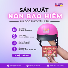 Lan tỏa thương hiệu với nón bảo hiểm in logo 