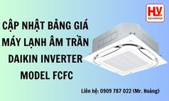 Chuyên phân phối, thi công các loại máy lạnh âm trần Daikin Inverter TỐT NHẤT trên thị trường 