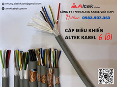 Cáp điều khiển 6 lõi Altek Kabel cung cấp phân phối độc quyền 