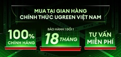 Thương hiệu Ugreen và nhà phân phối chính thức tại Việt Nam 