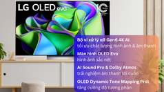 Tivi OLED LG 77C3PSA 4K 77 inch -  Trải nghiệm giải trí tuyệt vời tại nhà 