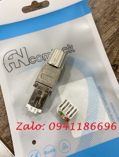 Hạt công nghiệp CAT6A không dùng TOOL Ancomteck chuẩn công nghiệp , mã hiệu ACT-S6A-UK 