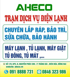 Biên hòa bảo dưỡng, sửa chữa, vệ sinh máy lạnh, máy giặt, quạt hơi nước 