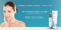 COMBO chống nắng   Phục hồi MD COSMEDI 