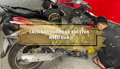 Các bước bảo dưỡng xe Exciter đơn giản giúp xe luôn bền bỉ 