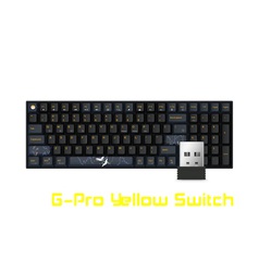 Bàn phím cơ không dây Newmen GM1000  G-Pro Yellow Axis Switch 