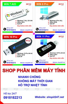 USB cài win tự động 7/10/11 giá rẻ 