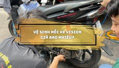 Chi phí vệ sinh nồi xe Vision hiện nay là bao nhiêu 