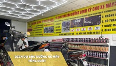 Tăng tuổi thọ xe với dịch vụ bảo dưỡng tổng quát 