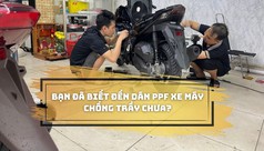 Dán ppf xe máy có thực sự hiệu quả chống trầy 