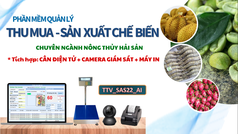 Phần mềm quản lý thu mua nông sản, thủy sản 