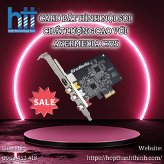 Card Bắt Hình Nội Soi Chất Lượng Cao với AVerMedia C725   