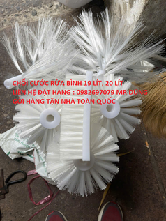 Chổi rửa bình nước 20 lít, 19 lít, chổi cước rửa bình 21 lít 