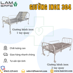 Giường inox 