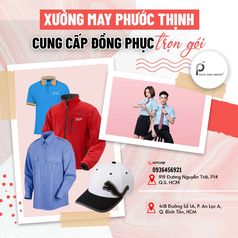 Xưởng may in Phước Thịnh chuyên may đồng phục 