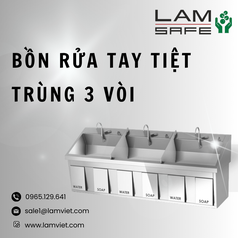 Bồn rửa tay tiệt trùng 