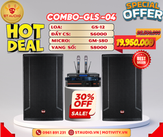 Bán Combo 04 -  Dàn karaoke gia đình GLS giảm đến 30 