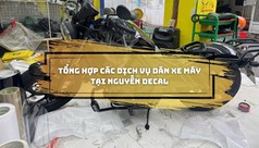 Khám phá các lựa chọn dán xe máy tại Nguyễn Decal 