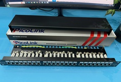 Patch Panel PicoLink CAT6A 24 Port Chính Hãng P/N: PL-S1U24 -C6A 