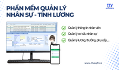 Phần mềm quản lý nhân sự và tính lương TTV HRM 