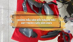 Những mẫu decal đổi màu xe máy đang được ưa chuộng cuối năm 2024 