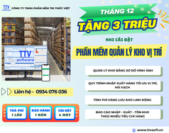Giảm ngay 3tr khi cài đặt phần mềm kho theo vị trí 