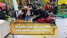 Lợi ích không thể bỏ qua khi dán keo chống trầy cho xe máy 