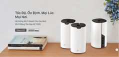 TL lại bộ Wifi Mesh Deco S7 1900 bản 3 Pack còn nguyên siu chưa qua sử dụng 