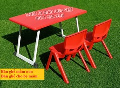 Bàn ghế mầm non, bàn ghế cho bé mầm non, bàn ghế nhựa mầm non 